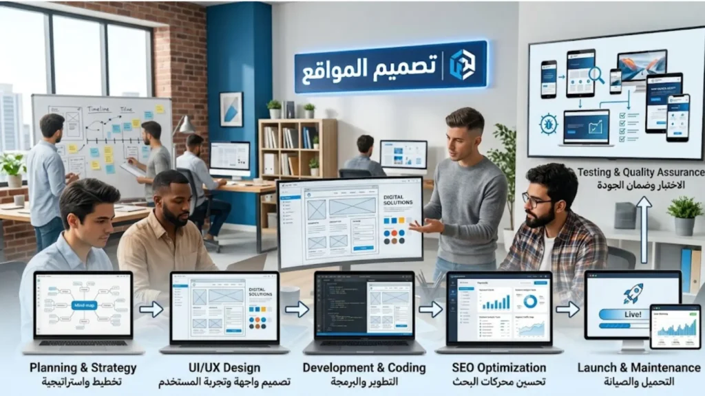  تصميم المواقع