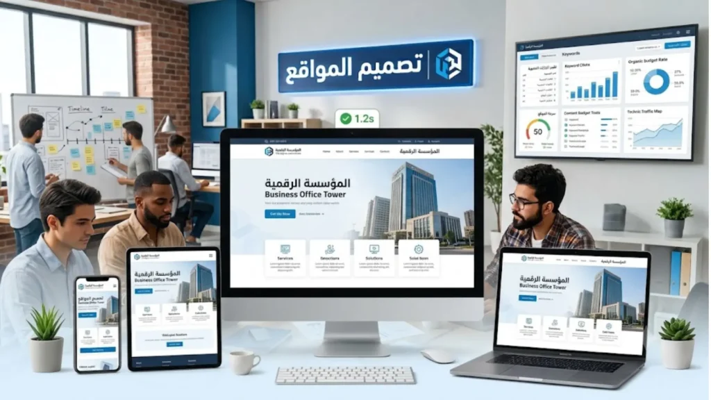 تصميم المواقع
